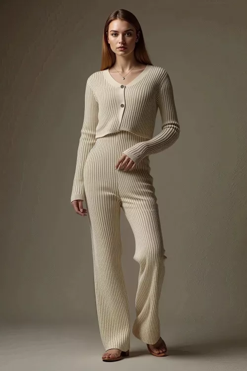 Костюм женский с брюками 839024