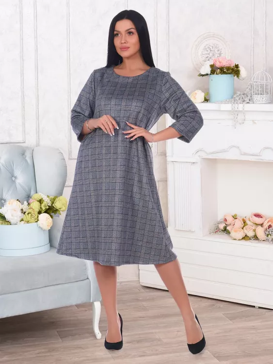 Идеал (серое)  платье