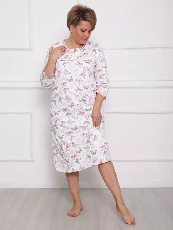 Сорочка Ангелина-Бабочки