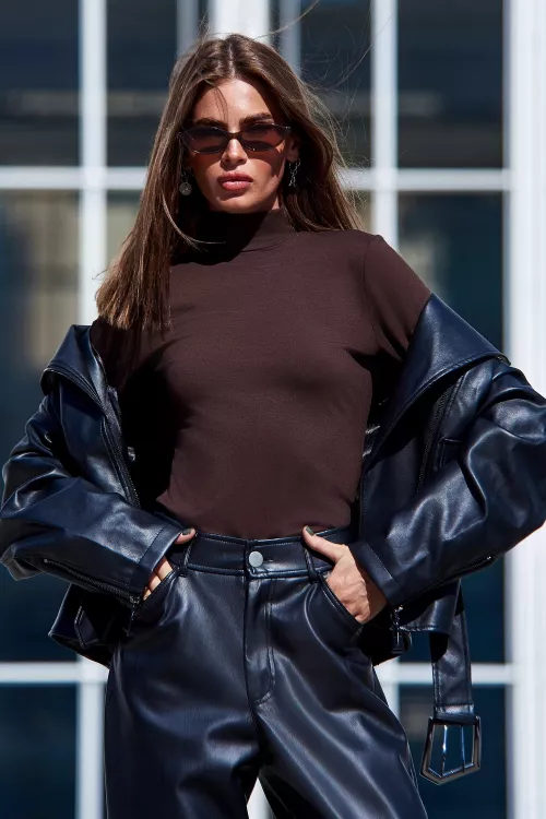 Водолазка полупрозрачная женская 40996