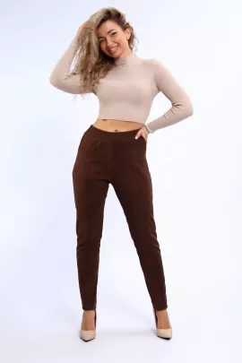 Брюки 94867 кофейный последний размер
