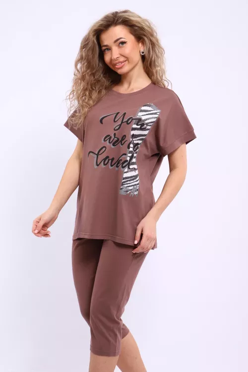 Костюм женский с бриджами 429340