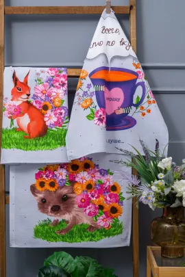 Набор полотенец Цветочное настроение