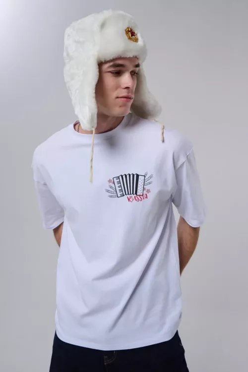 8579 футболка оверсайз мужская