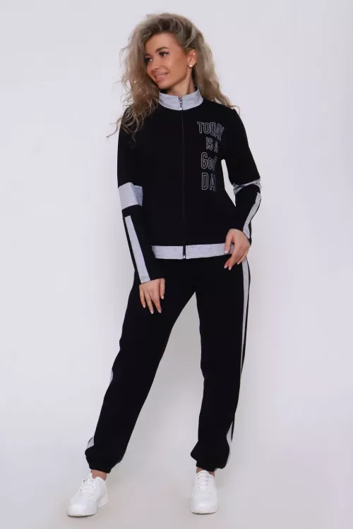 Костюм 85028 черный последний размер