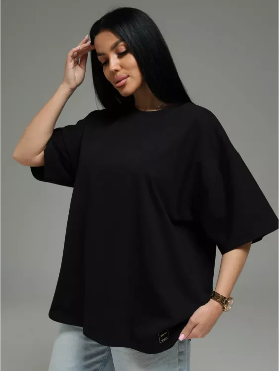 Анита-3 футболка женская (черный)