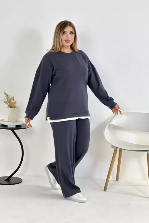 Костюм 52671 графитовый последний размер