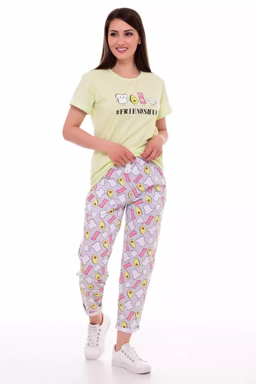 Пижама женская 5-284а (салатовый), Friendship