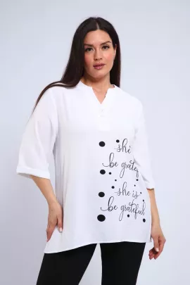 Туника 491467 белый последний размер