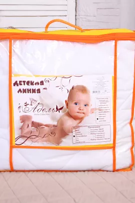 Одеяло "Бамбук" облегченное микрофибра (бел) детское