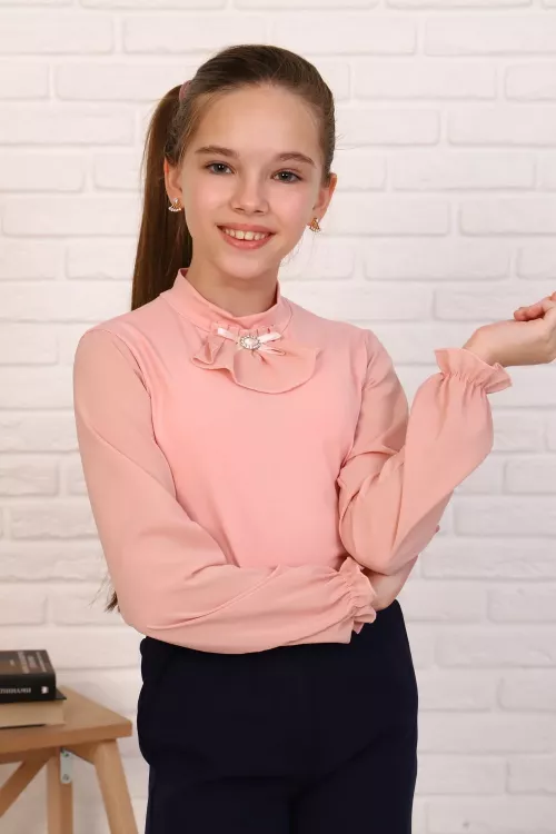 Блузка Сентябрина длинный рукав детская