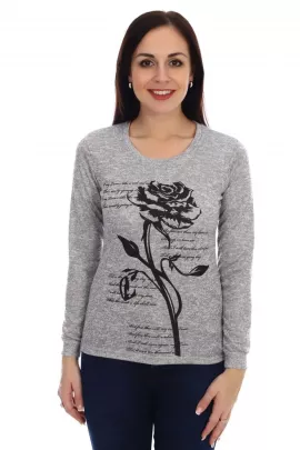 Кофта "Эстель" серый