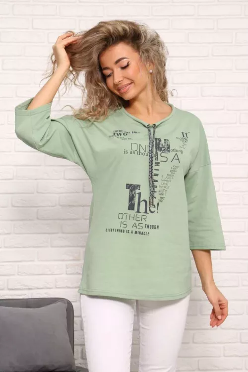 Туника 130454 фисташка последний размер