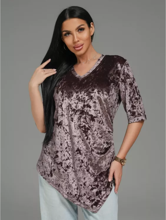 Мия футболка женская (пудра)