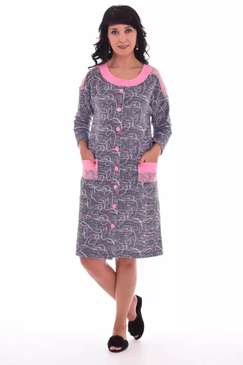 Халат женский 3-139б Кружево