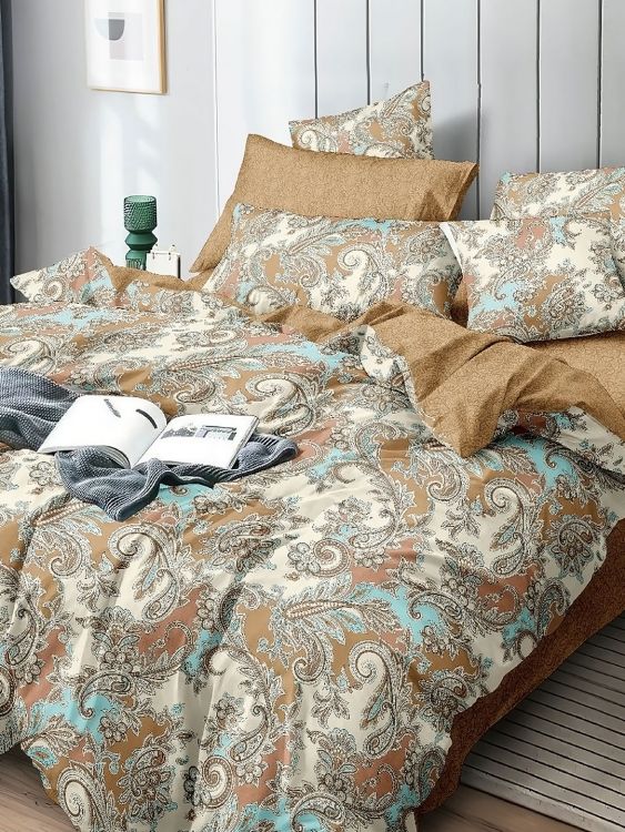 Постельное белье поплин эксклюзив на молнии - Арабеска