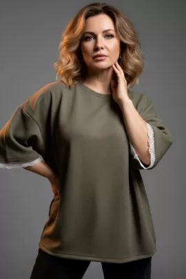 Романс футболка женская (хаки)