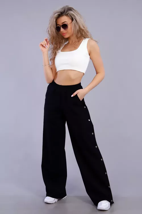 Брюки женские 26418 черный последний размер