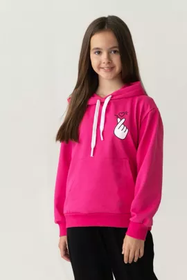 Толстовка детская 1543 фуксия последний размер