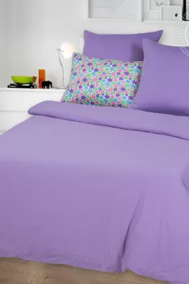 Пододеяльник трикотажный на молнии Сирень 263 200х215 263