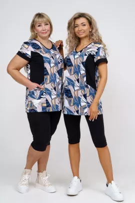 Костюм женский с бриджами 165533