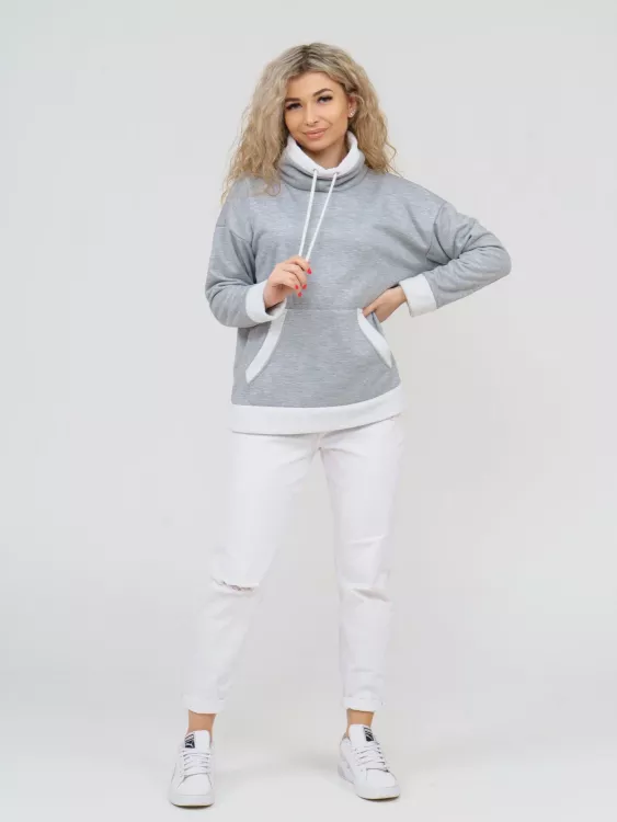  Толстовка женская Мобис (серый)