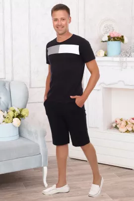 Ларри (черный) шорты мужские