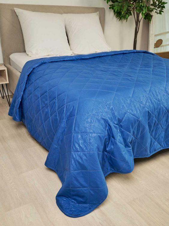 Покрывало Элегант - Васильковый