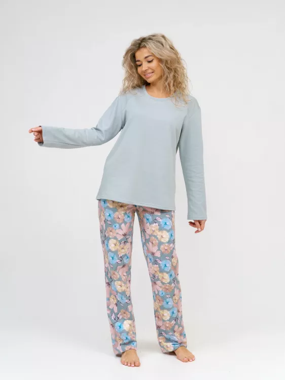 Пижама 144 П (серый)