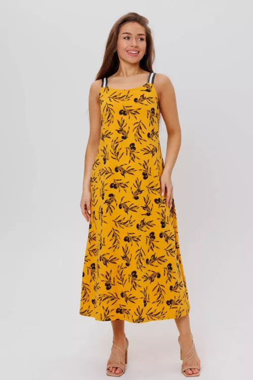 Сарафан 1797 желтый последний размер