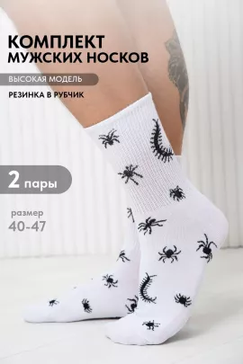 Носки мужские Сороконожка (набор 2 пары)