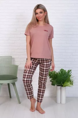 Пижама женская 5-312в (персик)