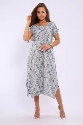 Платье женское 4-110б (зеленый)