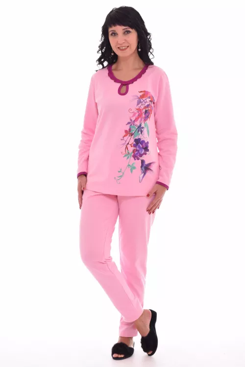 Пижама женская 1-102 (розовый)