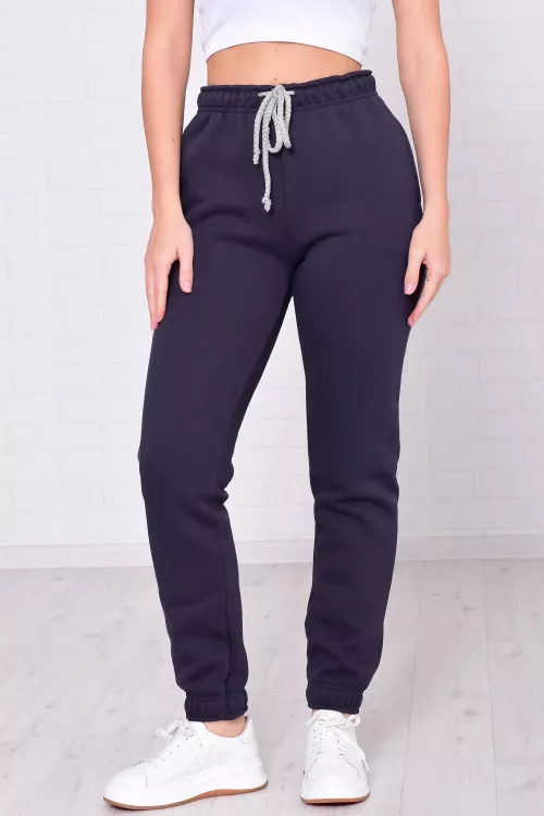 Брюки женские 8-040л (графит)