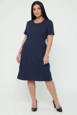 Платье 13516 синий последний размер