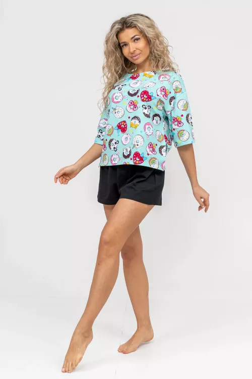 Костюм с шортами женский 617836