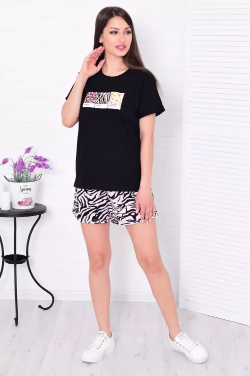 Костюм с шортами женский 199233