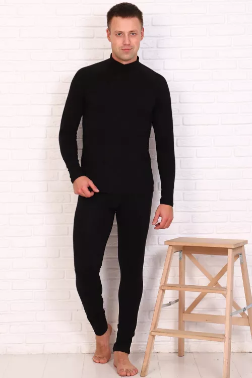 Термокомплект мужской Карбон черный последний размер