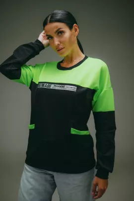 Кофта Цунами зеленый последний размер