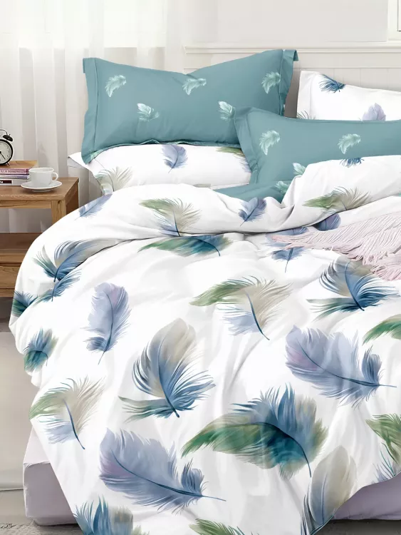 Постельное белье поплин эксклюзив на молнии - Легкий бриз