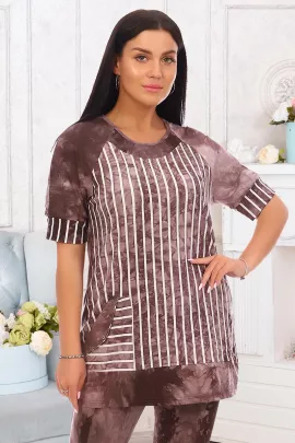 Туника 678-7 шоколад последний размер