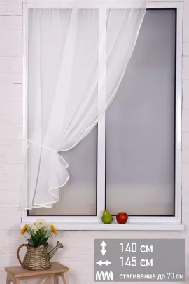 Тюль для балкона 78030