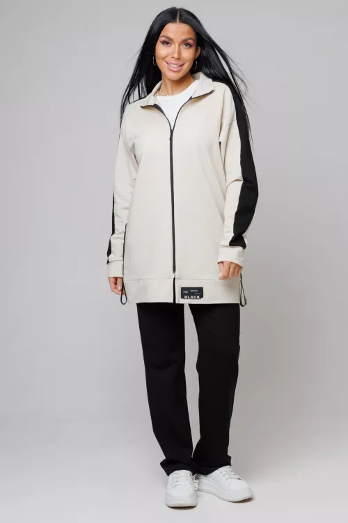 Костюм 32571 бежевый последний размер