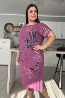 Платье 9111 фуксия последний размер