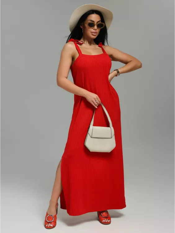 Валенсия сарафан женский (красный)