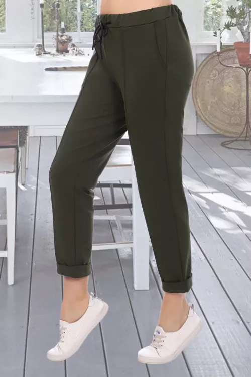 Брюки 5566 хаки последний размер