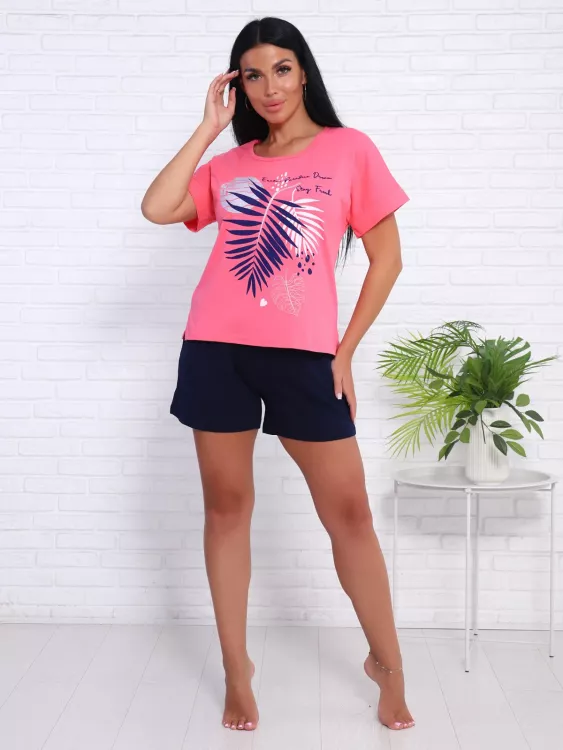 Пижама 12 П (коралл)