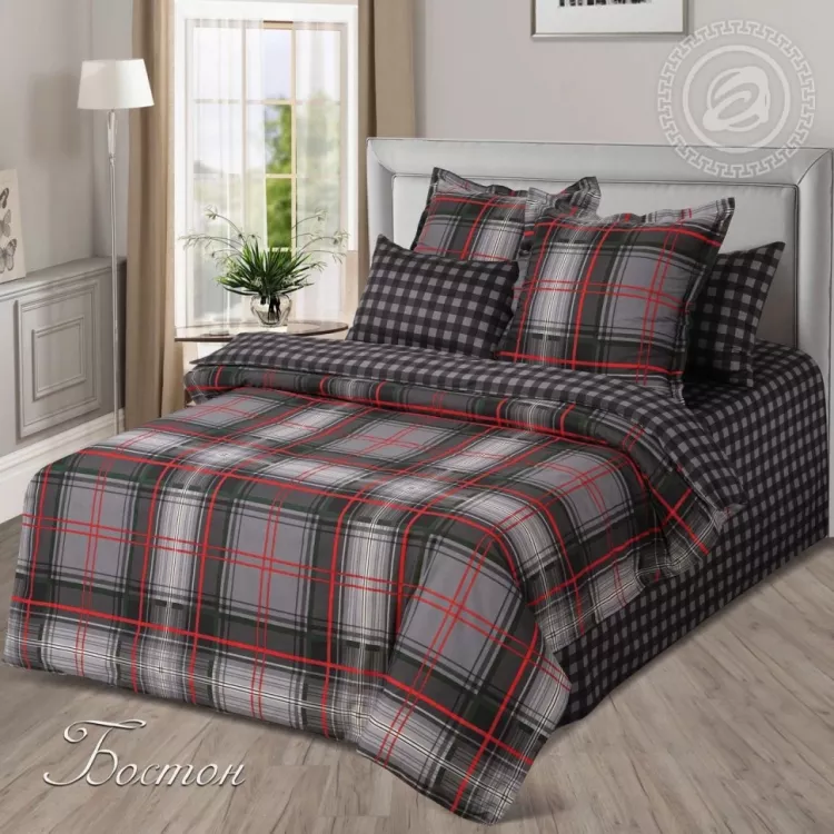 Комплект постельного белья (КПБ) Бостон сатин последний размер