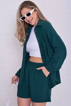 Костюм женский 5-351г (изумруд)